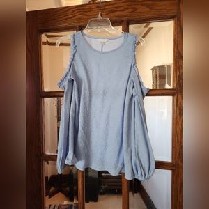 LC Lauren Conrad cold shoulder shirt